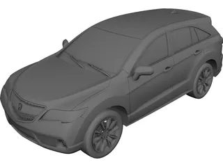 Acura RDX (2013) 3D Model