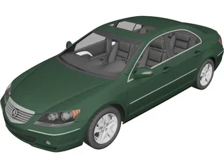 Acura RL 3D Model