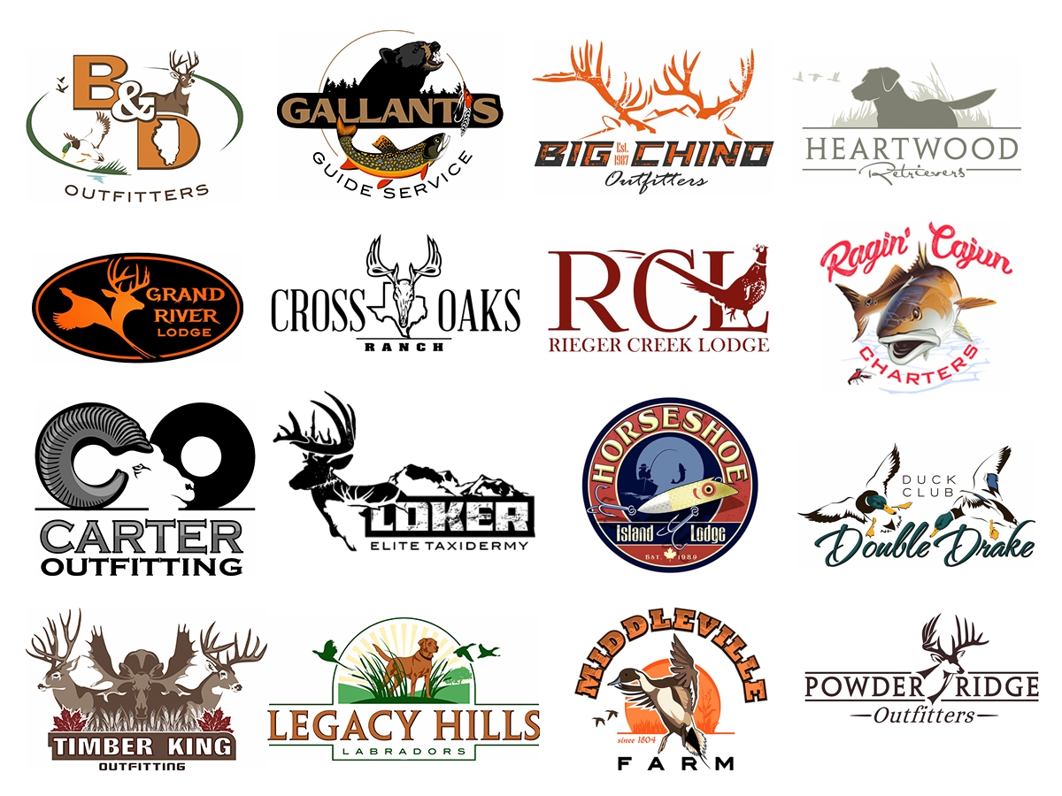 Combo Turkey-Deer Logo Design