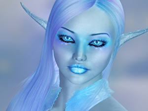 Sfondi desktop Elfi  Grafica 3D Fantasy Ragazze