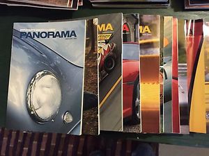 Classic porsche club magazine panorama  2001 full year 12 issues