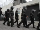 Agentes de la Policía de Ecuador