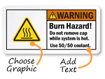 Custom Safety Labels