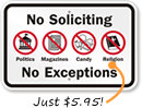 No Soliciting