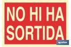 NO HI HA SORTIDA