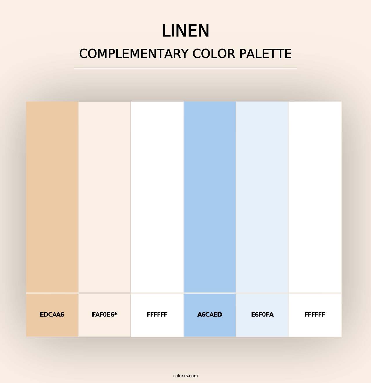 Linen - Complementary Color Palette