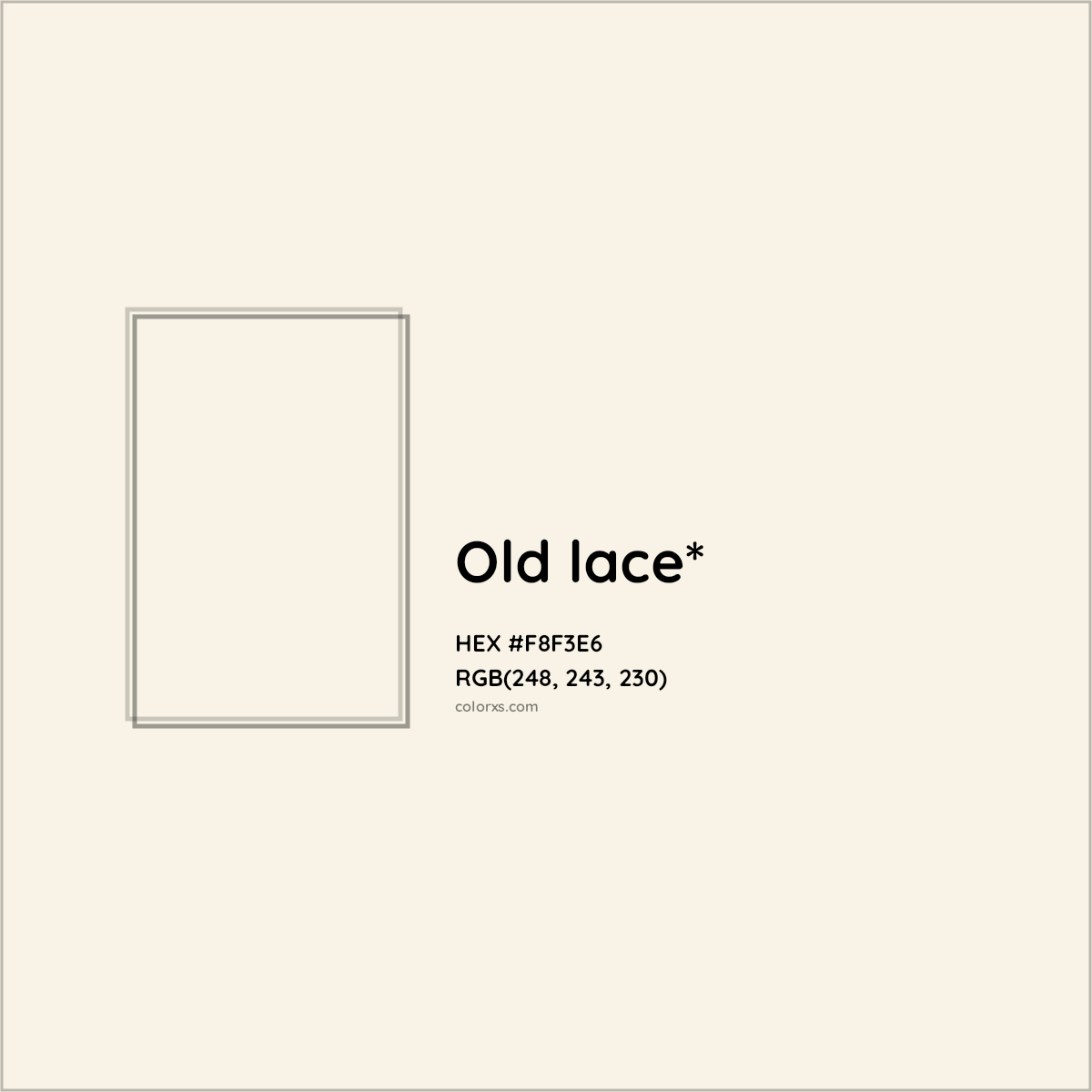 HEX #F8F3E6 Color Name, Color Code, Palettes, Similar Paints, Images