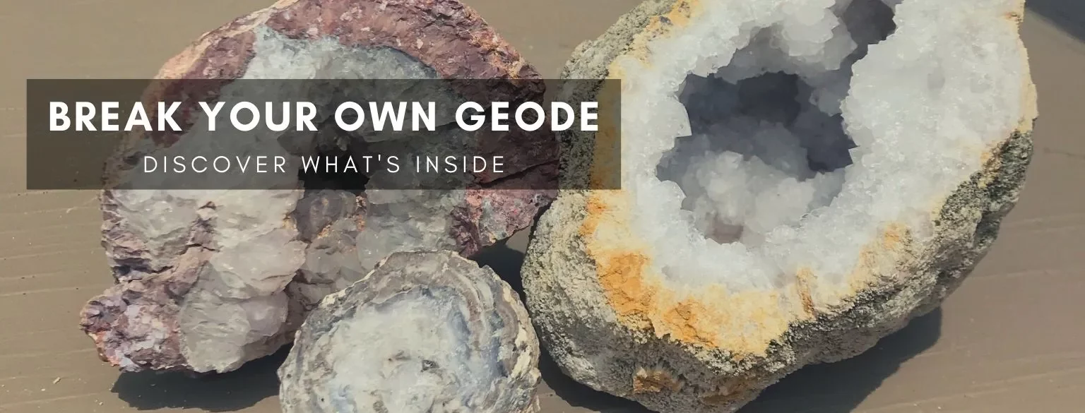 Break Your Own Geode. Discover what's inside.