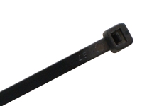 UV black zip ties self locking head