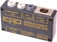 DI boxes, isolating units, attenuators, boosters and impedance converters