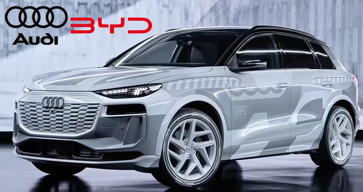 AUDI จะใช้แบตเตอรี่ Blade Battery ของ BYD ในรถยนต์ไฟฟ้าบางรุ่นอย่าง Q6L e-tron