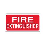 Fire Extinguisher 7"x14" Sign