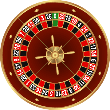 european roulette wheel visual