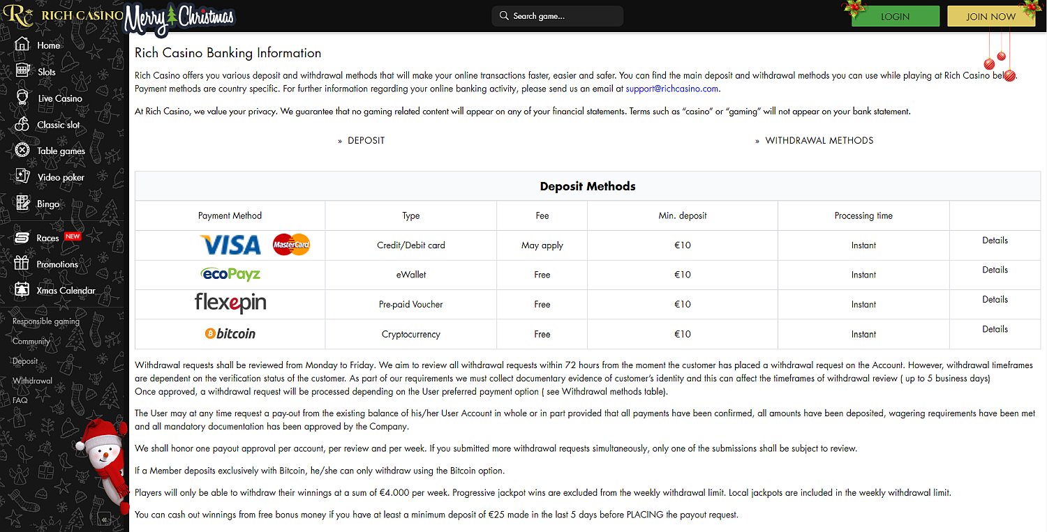 RichCasino_Banking