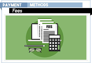 payment methods fees