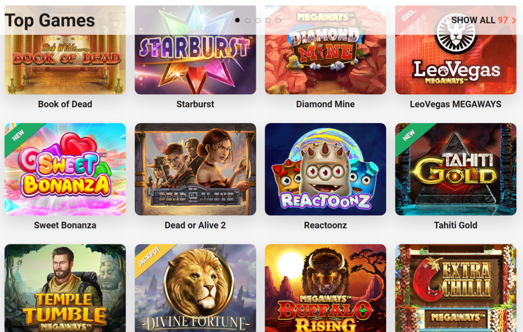 Screenshot 1351 New Online Casino NZ