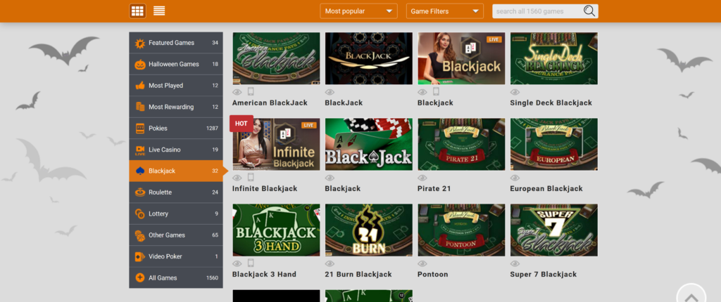 Blackjack Emu Casino NZ