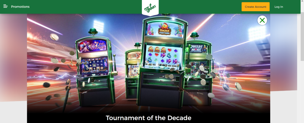 mr green casino bonus