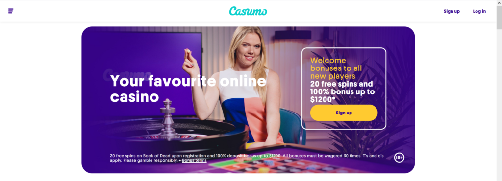 Casumo 20 Free Image Casumo 20 Free Spins