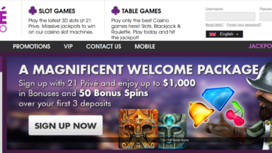 Welcoe Bonus 21Prive 50 Free Spins