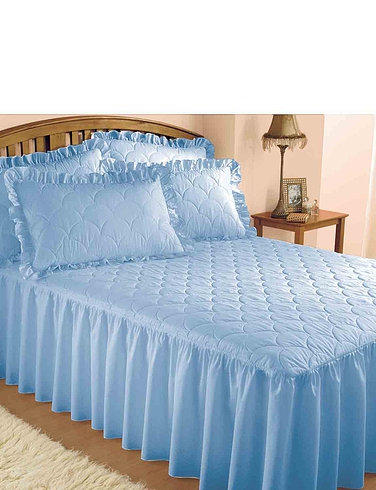 Luxury Plain Quilted Bedspread