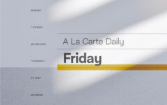 A La Carte Friday 2