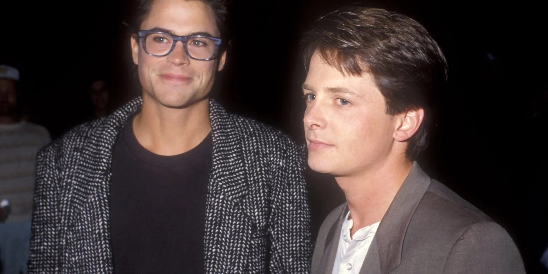 Rob Lowe and Michael J. Fox