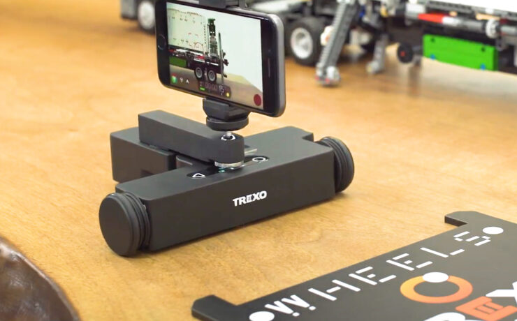 Introducing Trexo Wheels – A Tiny Tabletop Dolly with Motion Control Built-in