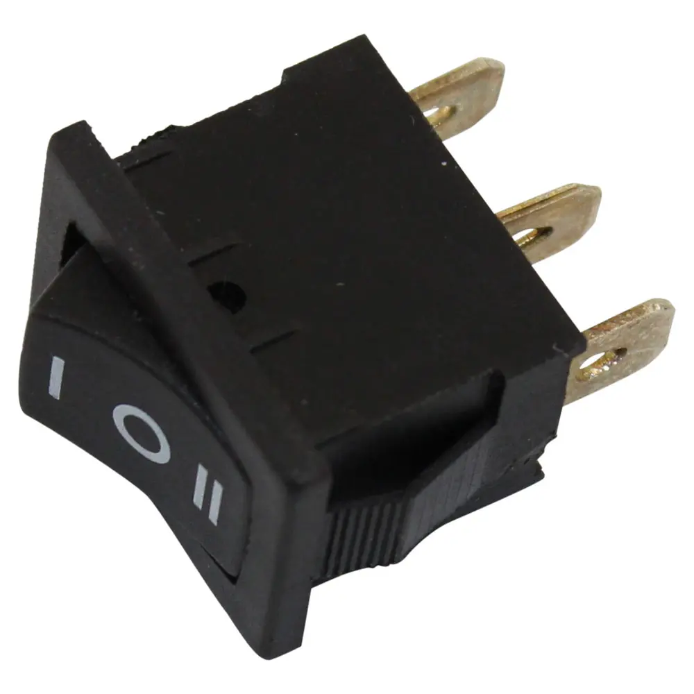 ROCKER SWITCH, ON-OFF-ON 10A 1