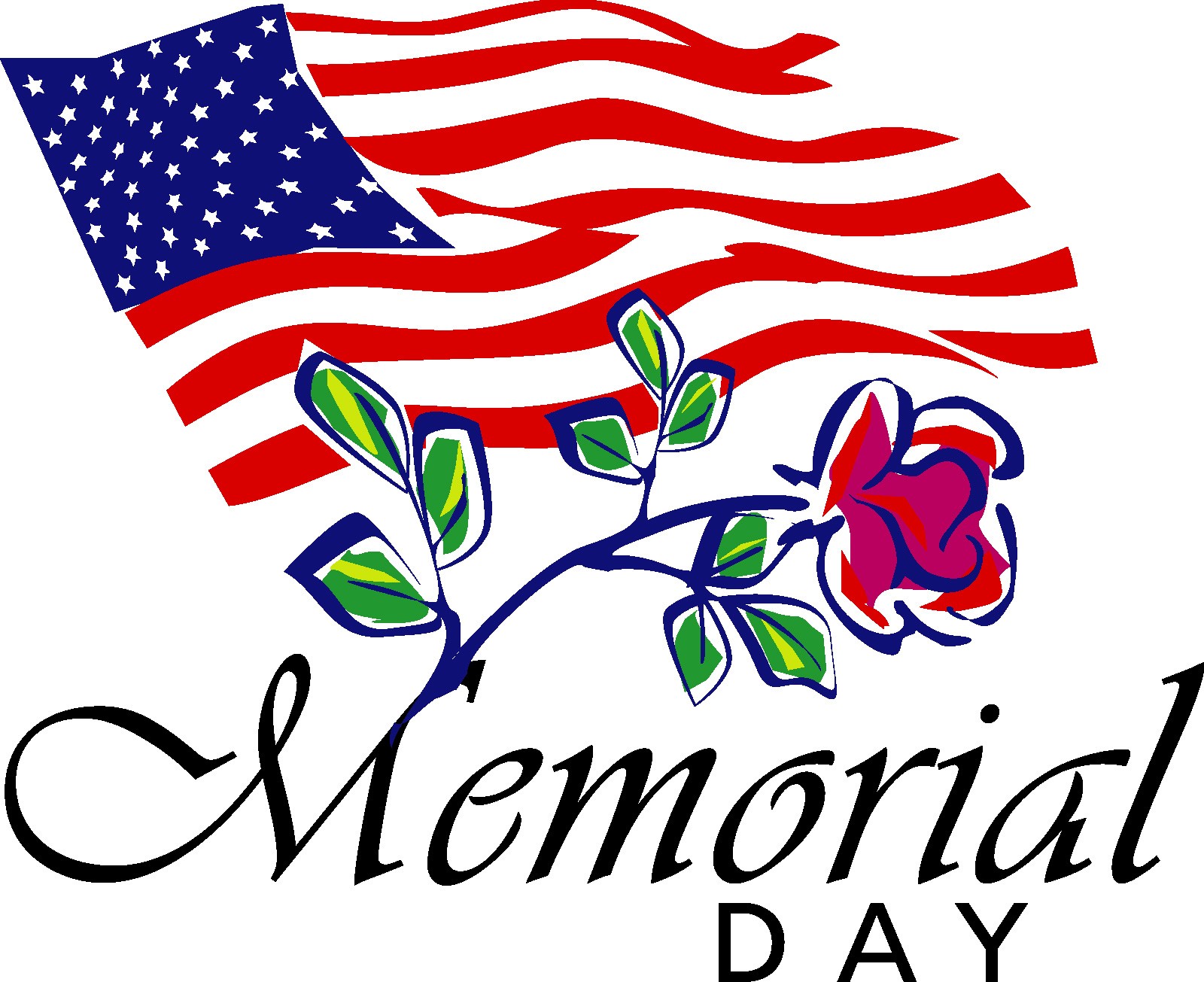 Memorial Day 2024 Clip Art Wreath - Reeba Catlaina