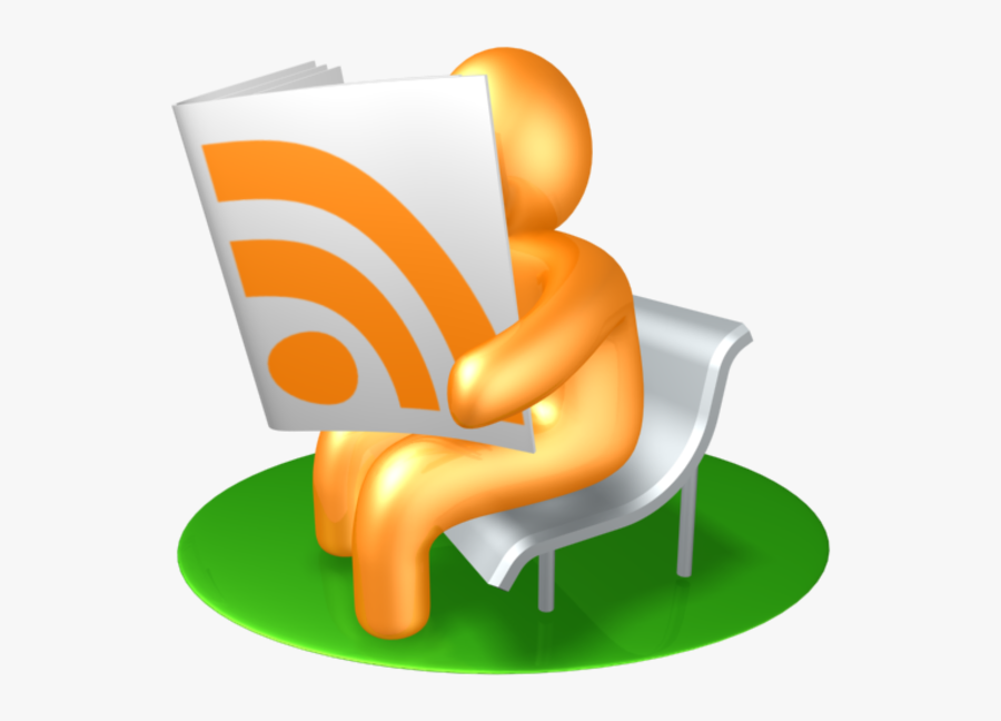 Rss Reader Icon, Transparent Clipart