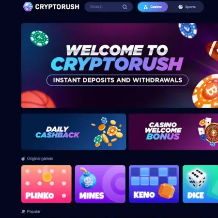 Crypto Rush Casino: A Powerful New Bitcoin Casino Experience