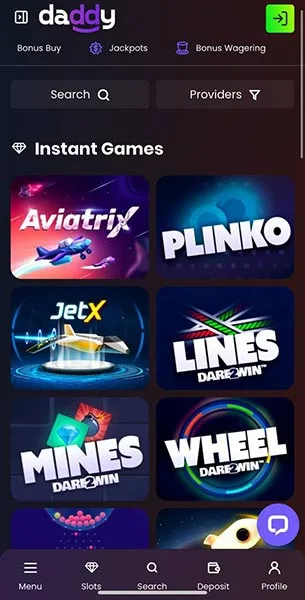 Mobile Screenshot image #2 for Daddy Casino