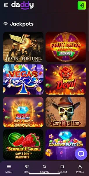 Mobile Screenshot image #3 for Daddy Casino