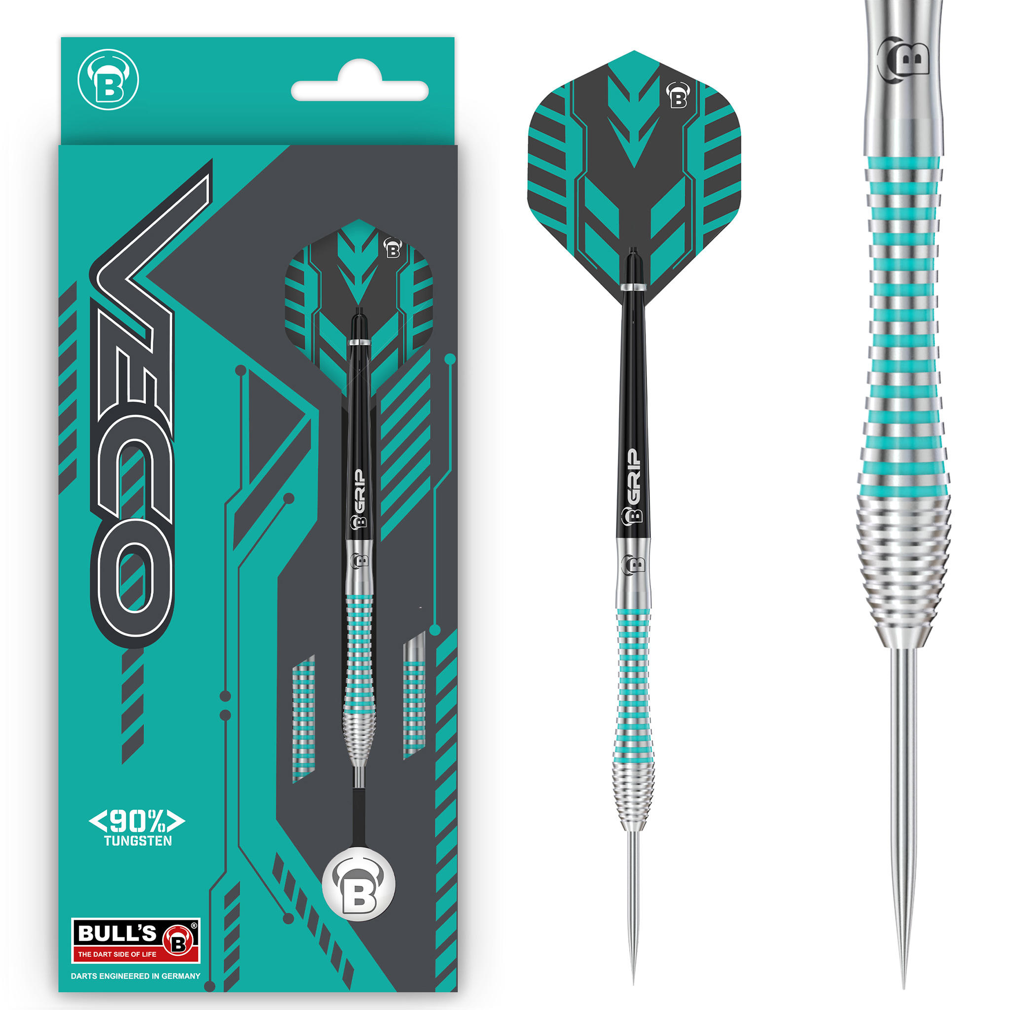 Veco V2 90% Tungsten Steel Tip Darts set