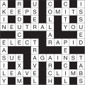 Crossword puzzles