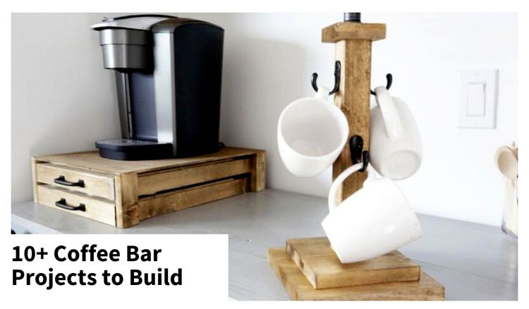 simple coffee bar plans