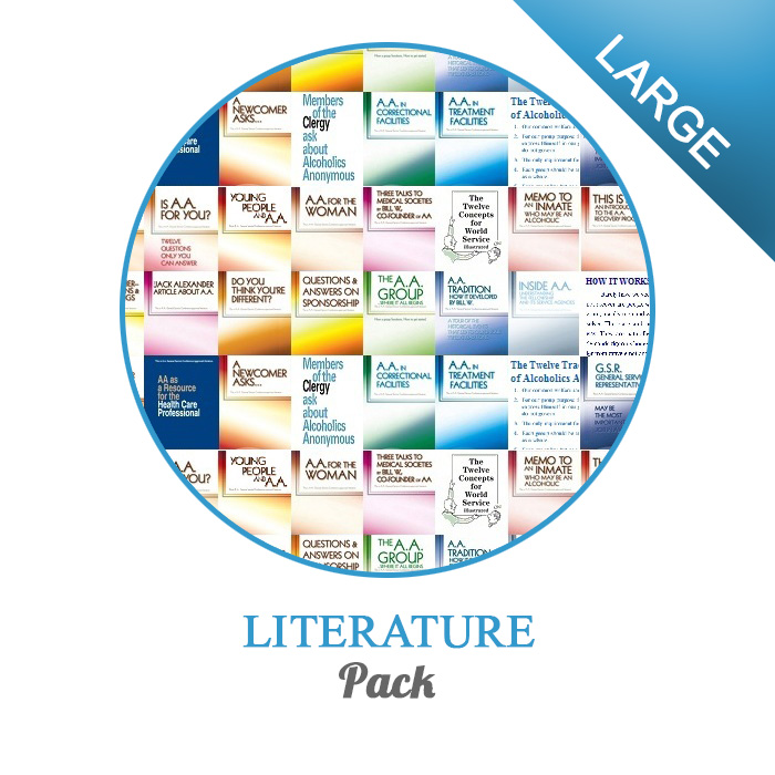 aa literature pack large