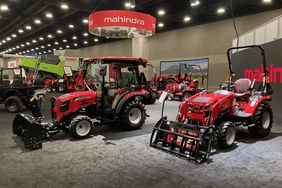 Mahindra's 2100 compact tractor models. 