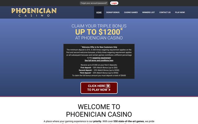 Phoenician Homepage Image