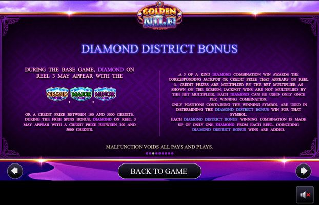 Diamond District Bonus