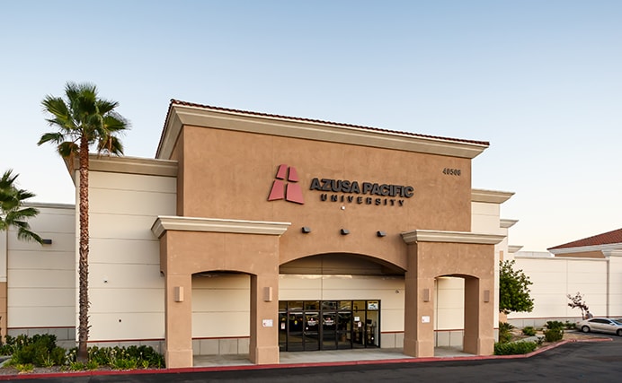 Azusa Pacific University campus building in Murrieta