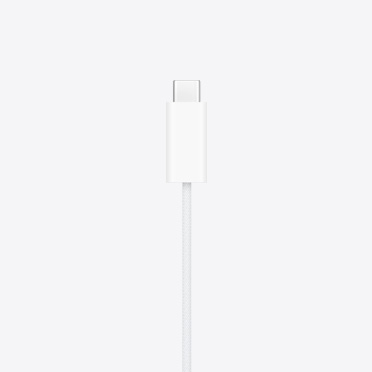 Um cabo USB-C.