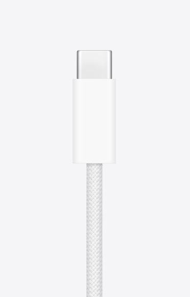 Tampilan close-up kabel Pengisian Daya USB-C.