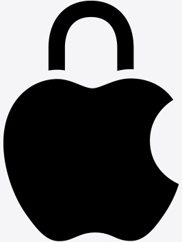 Logo de confidentialité Apple.