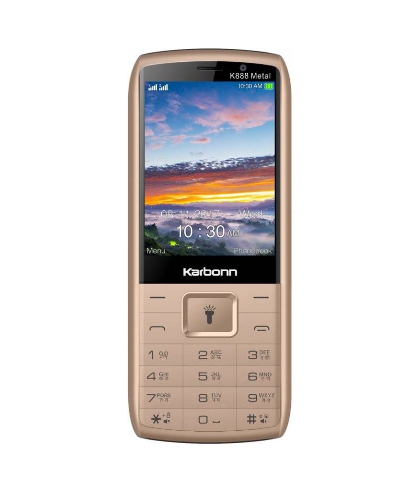 Karbonn K888 Metal  (champagne)