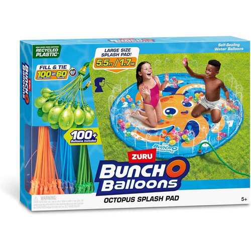 Zuru Bunch O Balloons Octopus Splash Pad with 100 Water Balloons