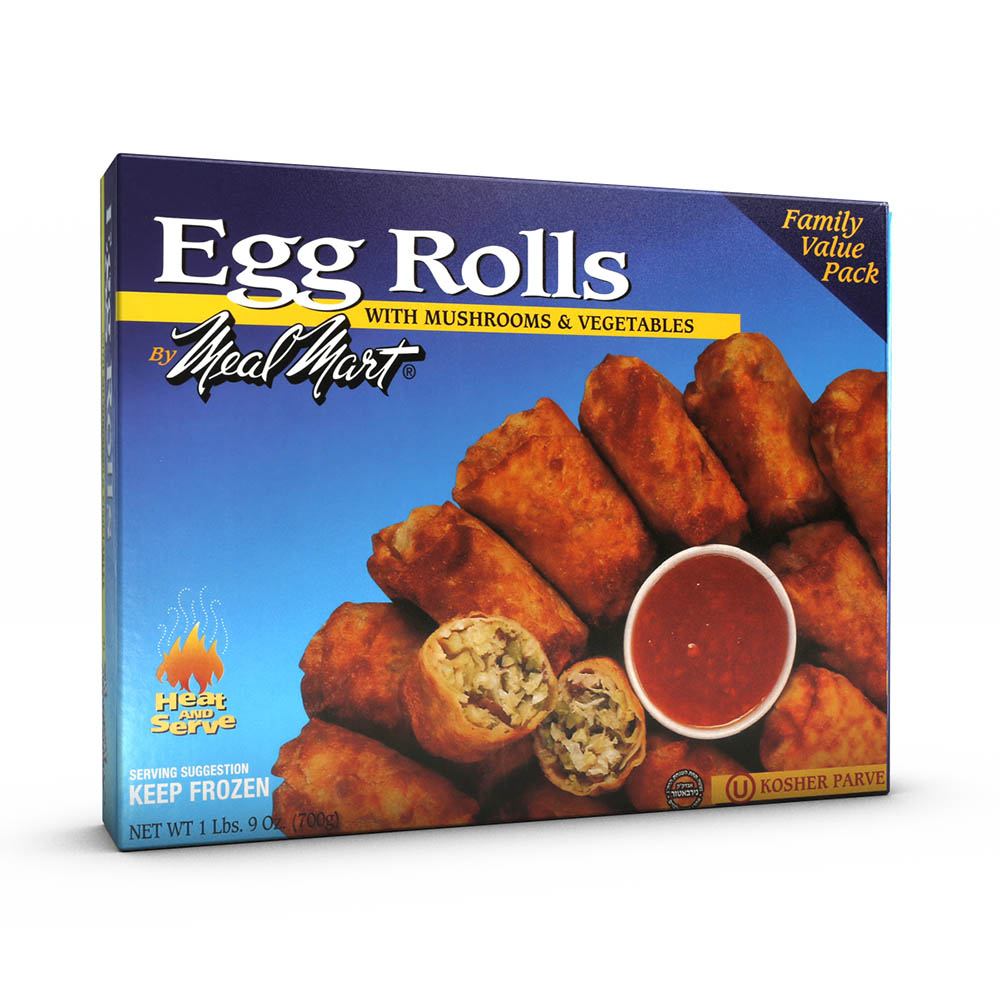 Meal Mart Egg Rolls with Mushrooms and Vegetables 25 oz