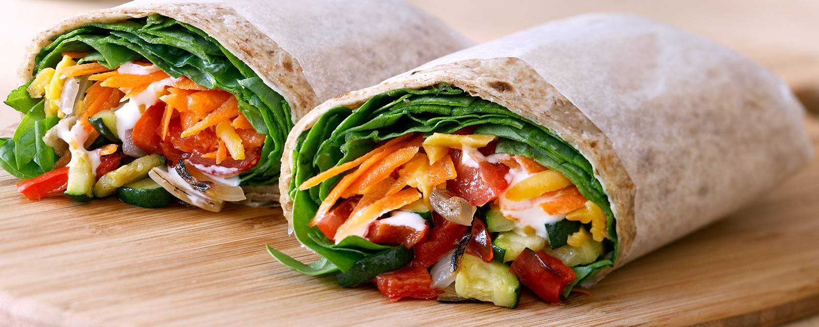 Grilled Vegetable Wrap