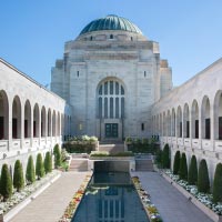 The Australian War Memorial building